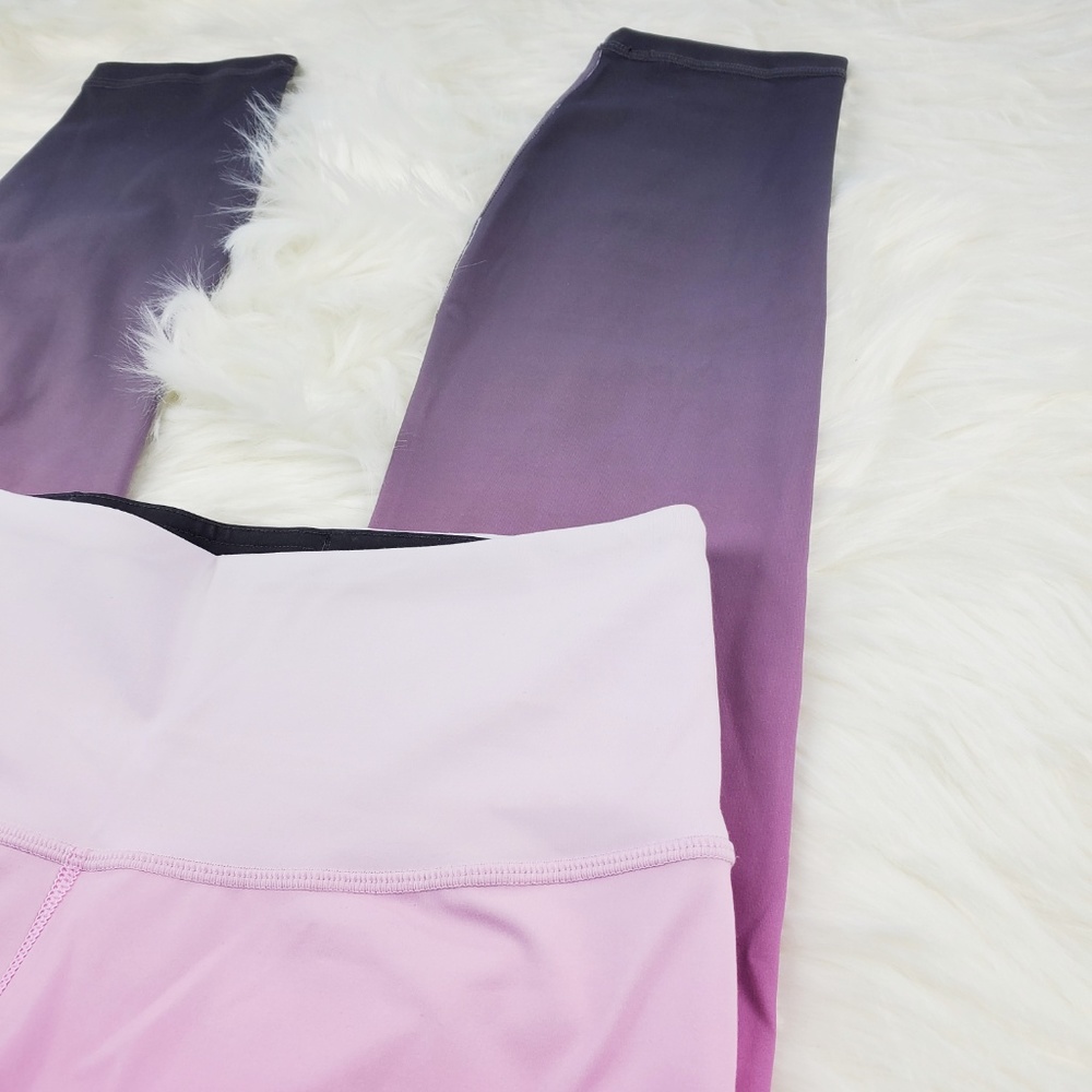NWOT Athleta Pink Elation Ombre 7/8 Leggings - Picture 5 of 7